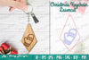 Christmas Keychain Lasercut SVG Bundle