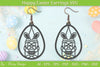 Easter Bunny Earring SVG Bundle