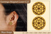 Lasercut Magnet Earrings SVG Bundle
