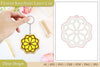 Flower Keychain SVG Bundle