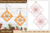 Lasercut Flower Earrings SVG Bundle