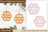 Lasercut Flower Earrings SVG Bundle