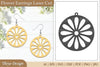 Lasercut Flower Earrings SVG Bundle