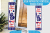 USA Patriotic Vertical Porch Signs SVG Bundle