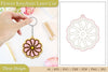 Flower Keychain SVG Bundle