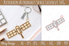 Astronaut Space Keychain Earring SVG Bundle