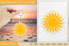 Sun Keychain SVG Bundle