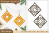 Lasercut Mandala Earrings SVG Bundle