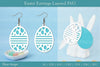 Easter Egg Earrings SVG Bundle