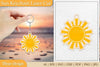Sun Keychain SVG Bundle