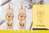Flower Earring Laser Cut SVG Bundle
