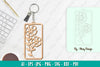 Flower Keychain SVG Bundle