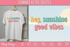 Summer Retro Quotes SVG Bundle - CraftNest - Digital Crafting and Art
