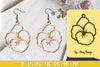 Flower Earring Laser Cut SVG Bundle
