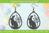 Easter Bunny Earring SVG Bundle