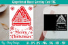 Gingerbread House Greeting Card SVG Bundle