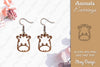 Animal Earrings SVG Bundle