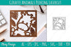 Animals Peeking Lasercut SVG Bundle