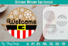 Christmas Welcome Sign SVG Bundle