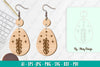 Flower Earring SVG Bundle