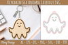 Keychain Sea Animal Lasercut SVG Bundle