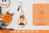 Halloween Keychain Laser Cut SVG Bundle