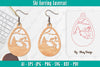 Ski Earring Laser Cut SVG Bundle