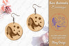 Sea Animals Earrings Laser Cut SVG Bundle