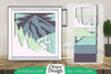 Ski 3D Shadowbox Layered SVG Bundle