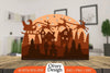 Christmas Santa Sleigh Layered Lasercut SVG Bundle