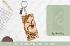 Flower Keychain Laser Cut SVG Bundle