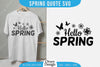 Spring Quote SVG Bundle