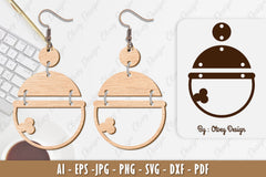Ball Earring SVG Bundle 11 - CraftNest - Digital Crafting and Art