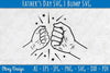 Father's Day Fist Bump SVG Bundle