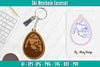 Ski Keychain Lasercut SVG Bundle