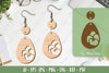 Flower Earrings Laser Cut SVG Bundle