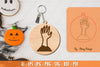 Halloween Keychain Laser Cut SVG Bundle