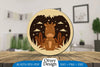 Animals 3D Layered Lasercut SVG Bundle