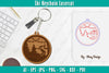 Ski Keychain Lasercut SVG Bundle
