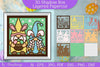 Gnome Easter 3D Shadow Box Layered Papercut SVG Bundle