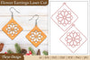 Lasercut Flower Earrings SVG Bundle