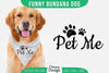 Funny Dog Bandana SVG Bundle