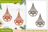 Mandala Lasercut Earrings SVG Bundle