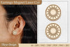 Earrings Magnet SVG Bundle