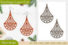 Lasercut Mandala Earrings SVG Bundle