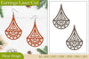 Earrings Lasercut Mandala SVG Bundle