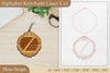 Alphabet Keychain SVG Bundle