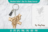 Father's Day Fist Bump Keychain SVG Bundle