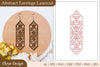 Earrings Lasercut SVG Bundle