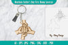 Father's Day First Bump Keychain SVG Bundle